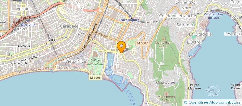 localisation de l'entreprise FRANCE BILLARD à NICE
