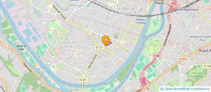 localisation de l'entreprise FRANCE BIO MEDICAL à CROISSY-SUR-SEINE