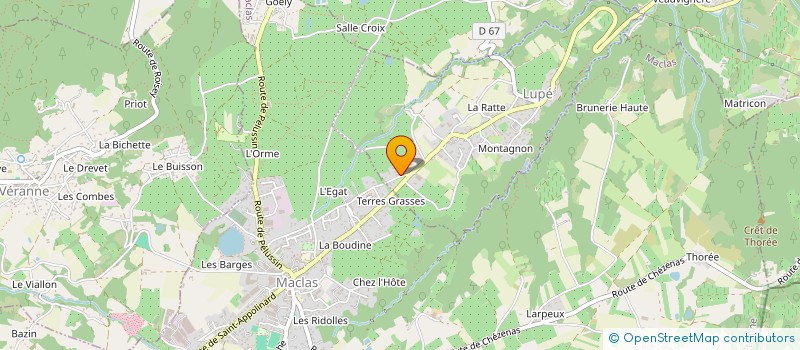 localisation de l'entreprise FRANCE BLAST  LUPE