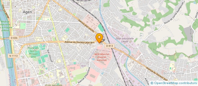 localisation de l'entreprise FRANCE BLONDE D AQUITAINE SELECTION  AGEN