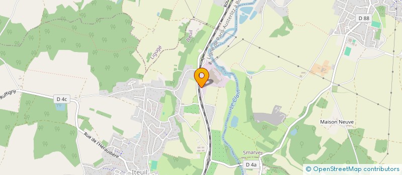 localisation de l'entreprise FRANCE BOIS MODULAIRE INDUSTRIE  ITEUIL