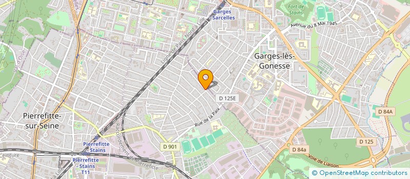 localisation de l'entreprise FRANCE BTR à STAINS
