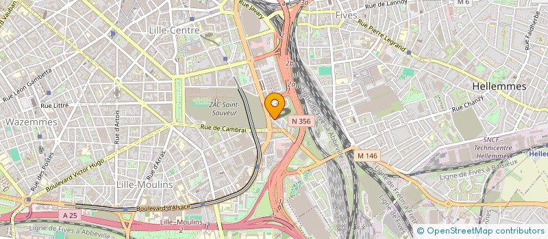 localisation de l'entreprise FRANCE BURKINA FASO DEVELOPPEMENT à LILLE
