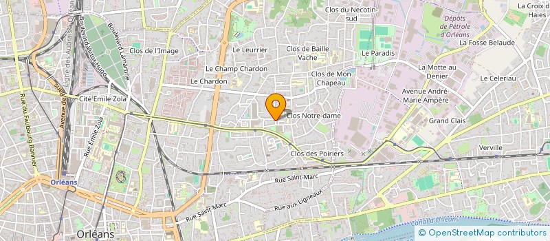localisation de l'entreprise FRANCE BUSINESS CONSULTING à ORLEANS