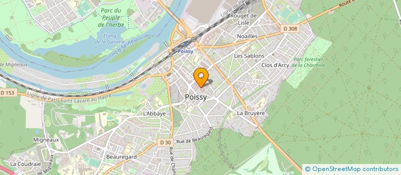 localisation de l'entreprise FRANCE CAPITAL SF à POISSY