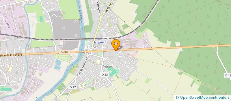 localisation de l'entreprise FRANCE CAPS FIT  TRILPORT