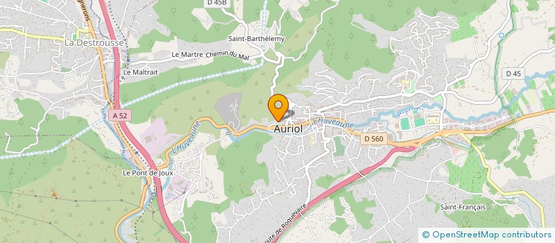 localisation de l'entreprise FRANCE CARAIBES EXPERTISE CONSULTING à AURIOL