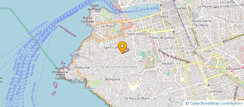 localisation de l'entreprise FRANCE CARGO SURVEY à MARSEILLE