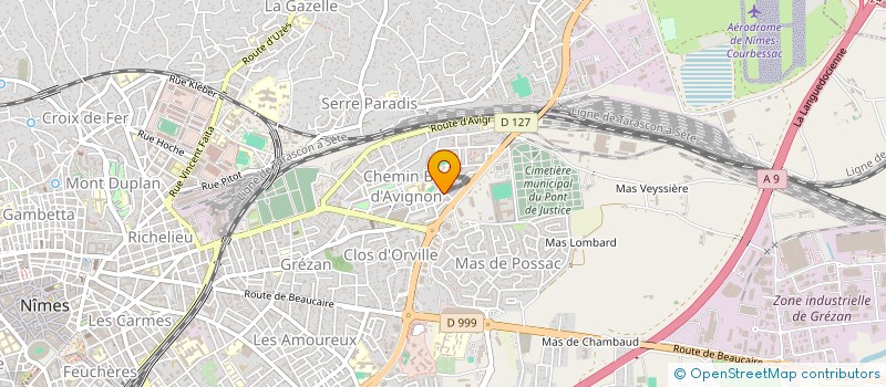 localisation de l'entreprise FRANCE CARRELAGE  NIMES