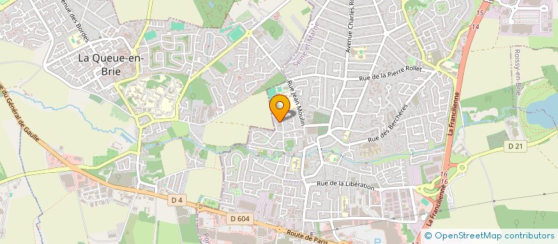 localisation de l'entreprise FRANCE-CARRELAGE.COM à PONTAULT-COMBAULT