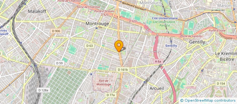 localisation de l'entreprise FRANCE CAVI à MONTROUGE