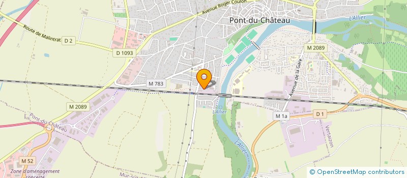 localisation de l'entreprise FRANCE CENTRE EDITIONS à PONT-DU-CHATEAU