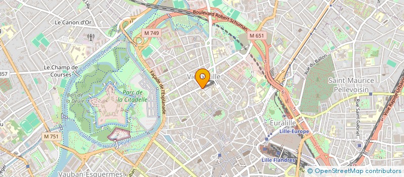localisation de l'entreprise FRANCE CHALLENGE SARL à LILLE