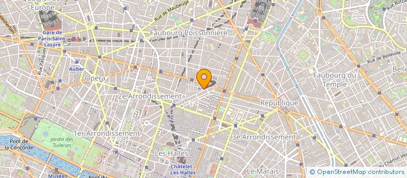 localisation de l'entreprise FRANCE CHAUFFAGE à PARIS