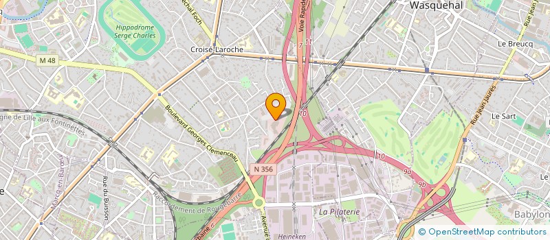 localisation de l'entreprise FRANCE CHIMIE NORD PAS DE CLAIS à MARCQ-EN-BARŒUL