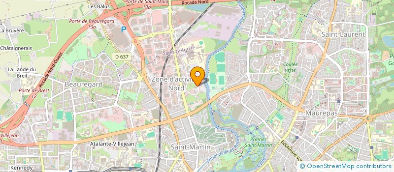 localisation de l'entreprise FRANCE CHIMIE OUEST ATLANTIQUE  RENNES