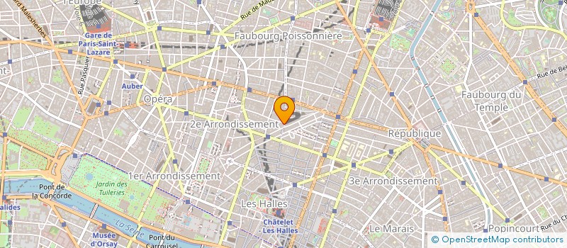 localisation de l'entreprise FRANCE CHINE FRET à PARIS