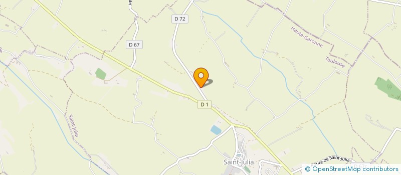 localisation de l'entreprise FRANCE CICHLID  SAINT-JULIA