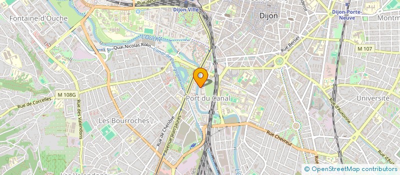 localisation de l'entreprise FRANCE CINEMA NUMERIQUE  DIJON