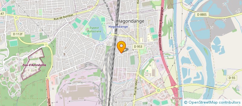 localisation de l'entreprise FRANCE CLIM  HAGONDANGE