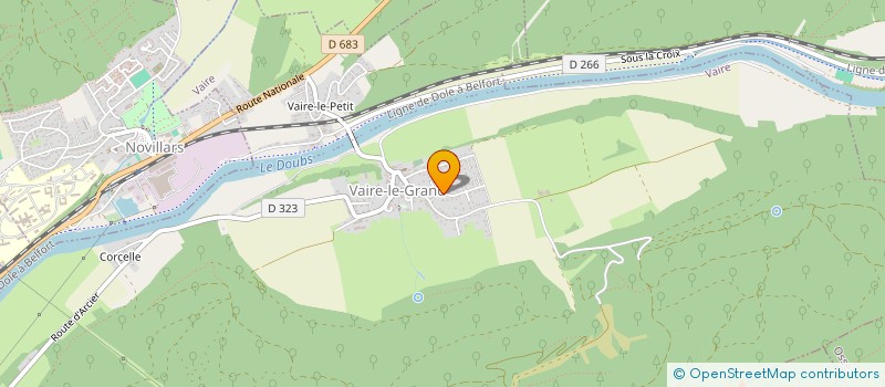 localisation de l'entreprise FRANCE CLIM  VAIRE