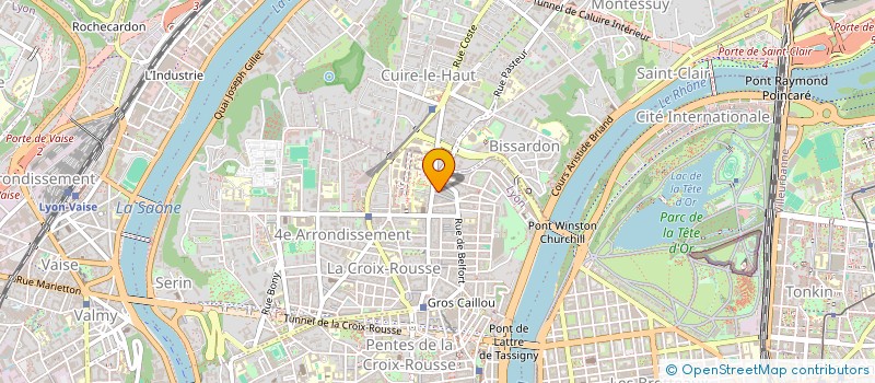 localisation de l'entreprise FRANCE CLOTURE à LYON