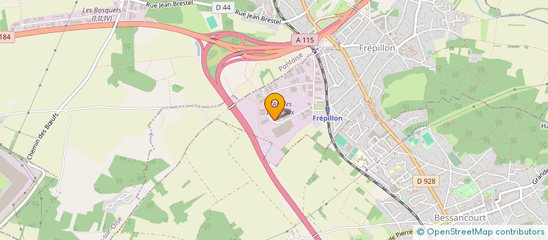 localisation de l'entreprise FRANCE COLLECTIVITES à FREPILLON