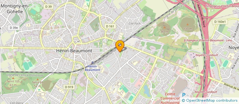 localisation de l'entreprise FRANCE COMFORT HABITAT à HENIN-BEAUMONT
