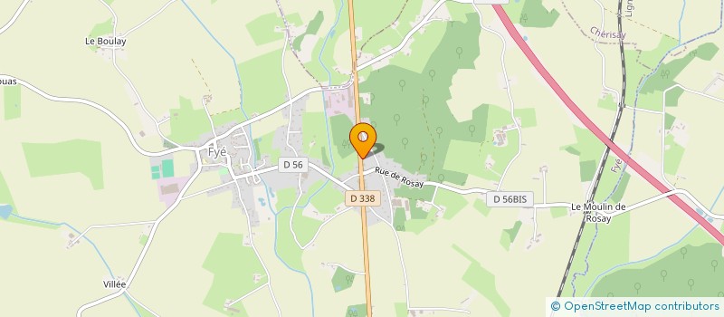 localisation de l'entreprise FRANCE COMMERCIALISATION PAULOWNIA  FYE