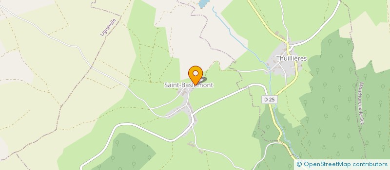 localisation de l'entreprise FRANCE COMMUNICATION INFORMATIQUE  SAINT-BASLEMONT