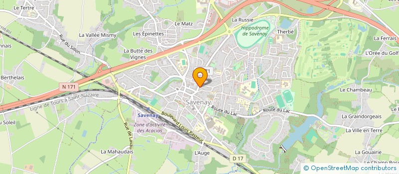 localisation de l'entreprise FRANCE COMPAGNON  SAVENAY