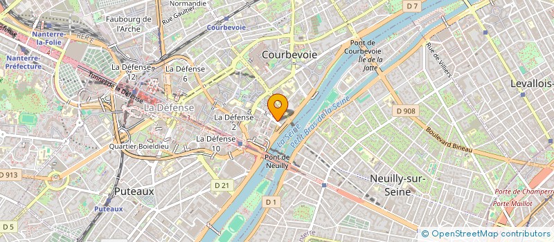localisation de l'entreprise FRANCE COMPETENCES à COURBEVOIE