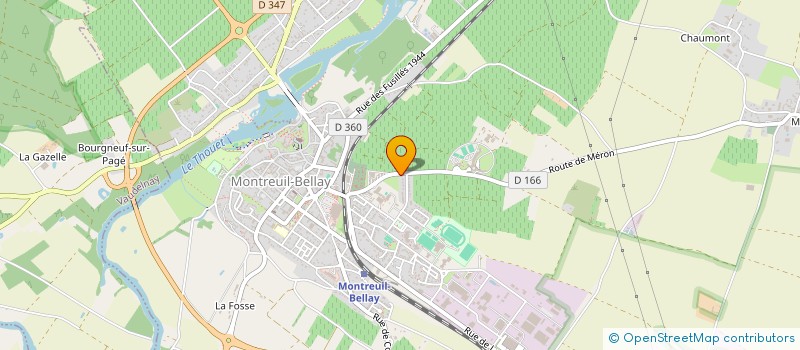 localisation de l'entreprise FRANCE COMPOST  MONTREUIL-BELLAY