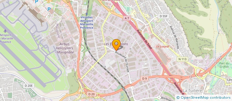 localisation de l'entreprise FRANCE COMPTEURS DISTRIBUTION à VITROLLES