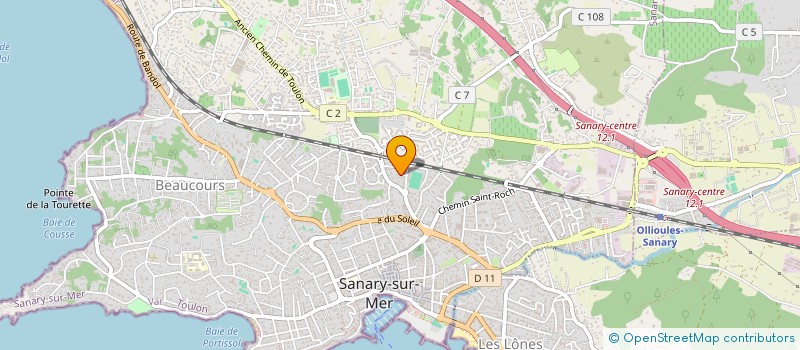 localisation de l'entreprise FRANCE CONCEPT  AUBERVILLIERS