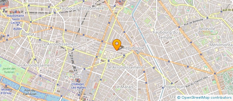 localisation de l'entreprise FRANCE CONFECTION INTERNATIONALE  PARIS