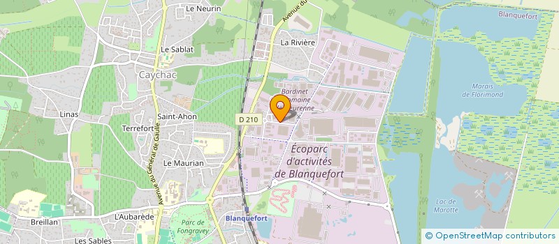 localisation de l'entreprise FRANCE CONFORT BORDEAUX à BLANQUEFORT