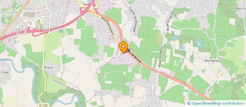 localisation de l'entreprise FRANCE CONNECTIQUE INFORMATIQUE à LES GARENNES SUR LOIRE