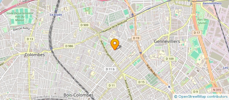 localisation de l'entreprise FRANCE CONSEIL DEVELOPPEMENT à ASNIERES-SUR-SEINE