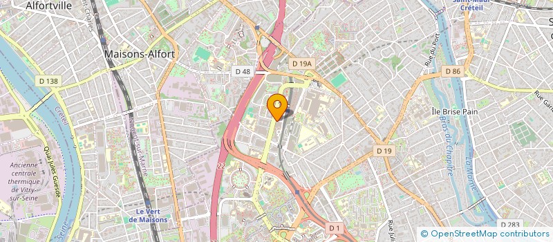localisation de l'entreprise FRANCE CONSEIL ECO ENERGIE  CRETEIL