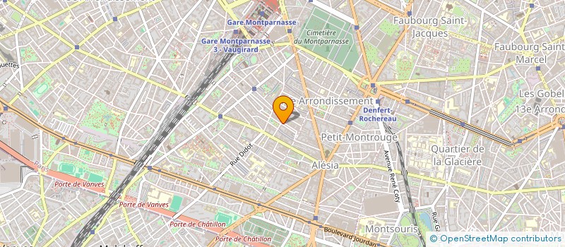 localisation de l'entreprise FRANCE CONSEIL HABITAT à PARIS