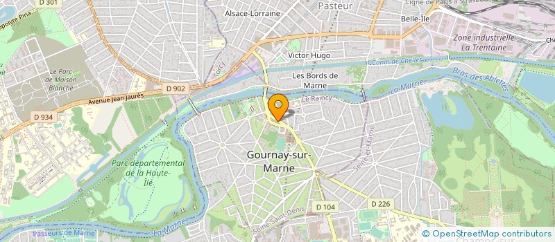 localisation de l'entreprise FRANCE CONSEIL IMMOBILIER à GOURNAY-SUR-MARNE