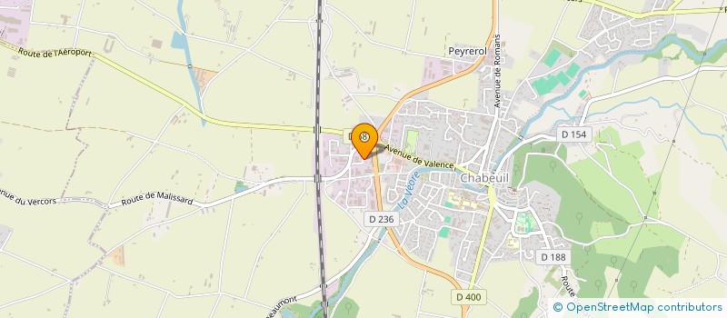 localisation de l'entreprise FRANCE CONSIGNE à CHABEUIL