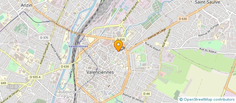 localisation de l'entreprise FRANCE CONSTRUCTION à VALENCIENNES