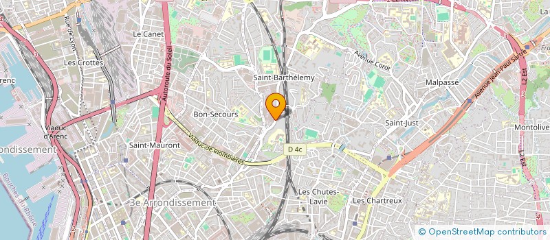 localisation de l'entreprise FRANCE CONSTRUCTION  MARSEILLE