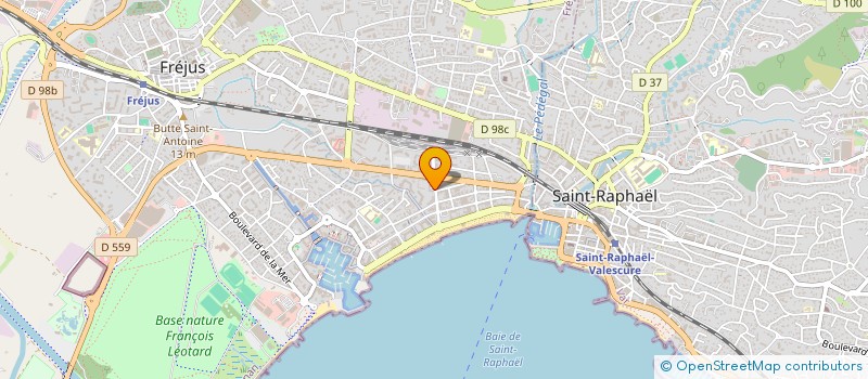 localisation de l'entreprise FRANCE CONSTRUCTION PROMOTION INTERNATIO à FREJUS
