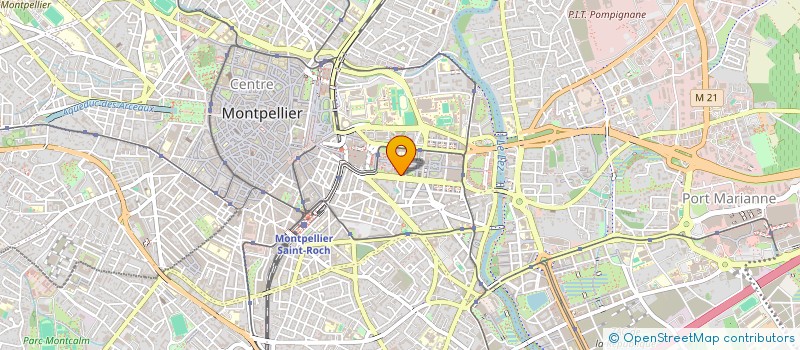 localisation de l'entreprise FRANCE CONSTRUCTION & RENOVATION à MONTPELLIER