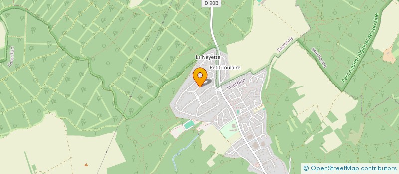 localisation de l'entreprise FRANCE CONSTRUCTIONS BOIS  LIVERDUN