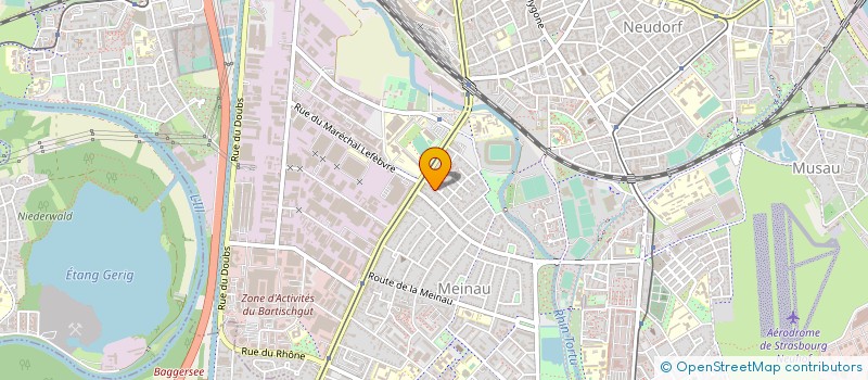 localisation de l'entreprise FRANCE CONSULT STRASBOURG à STRASBOURG
