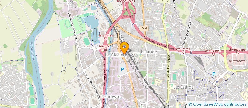 localisation de l'entreprise FRANCE CONTACT  TOULOUSE